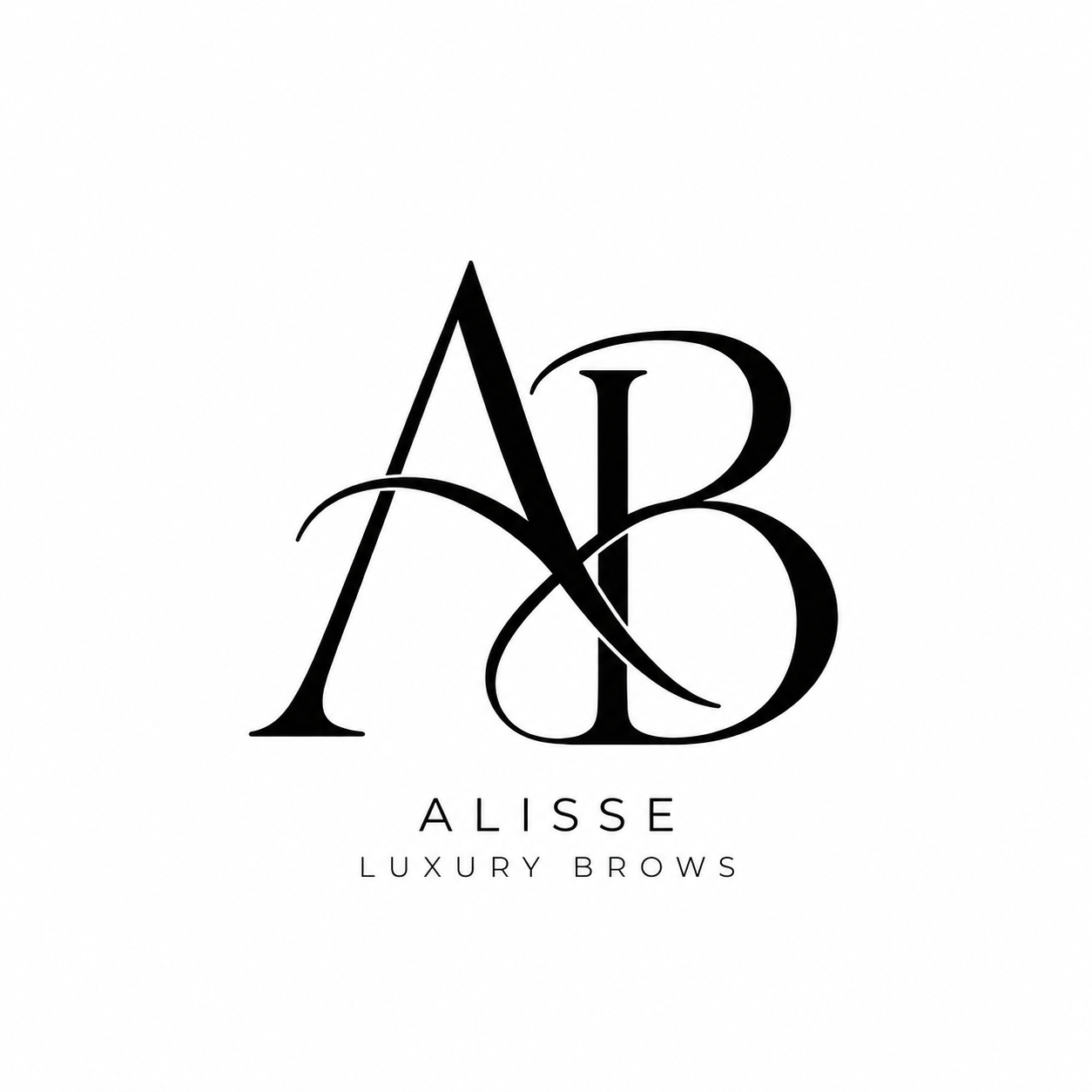 ALISSE Luxury Brows AB monogram