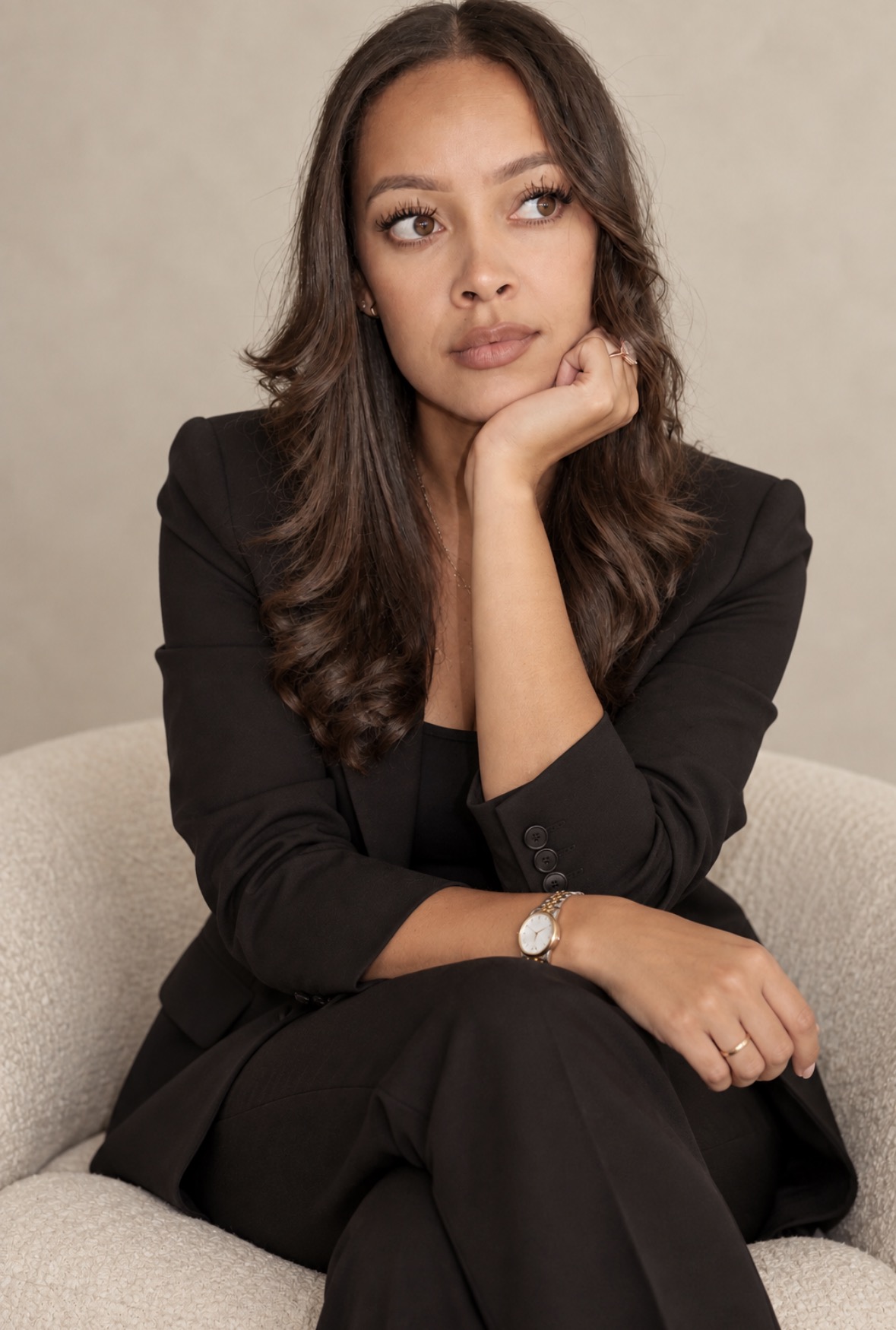Portrait of Alisse Easley, founder of ALISSE Luxury Brows